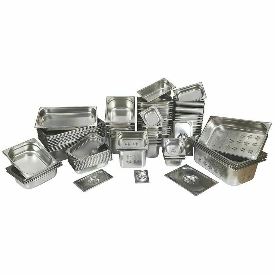 Delikli Gastronorm Küvet GN (2/1 150 MM)