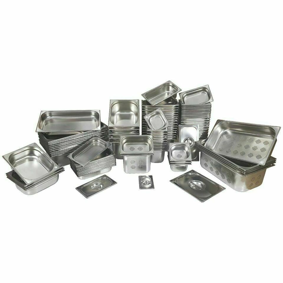 Delikli Gastronorm Küvet GN (2/1 200 MM)