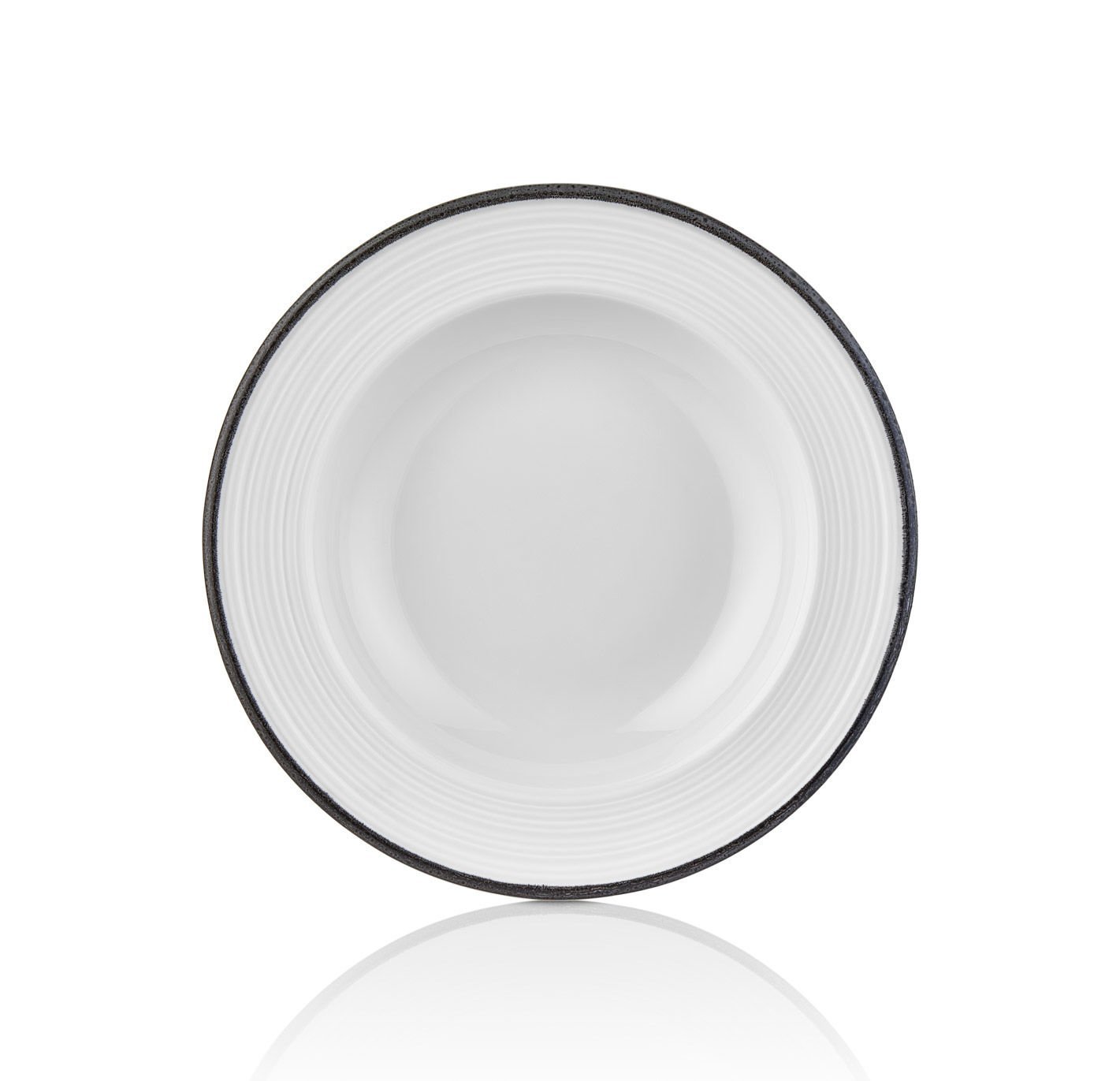 By Bone  Beyaz Gastro Düz Tabak 18 Cm