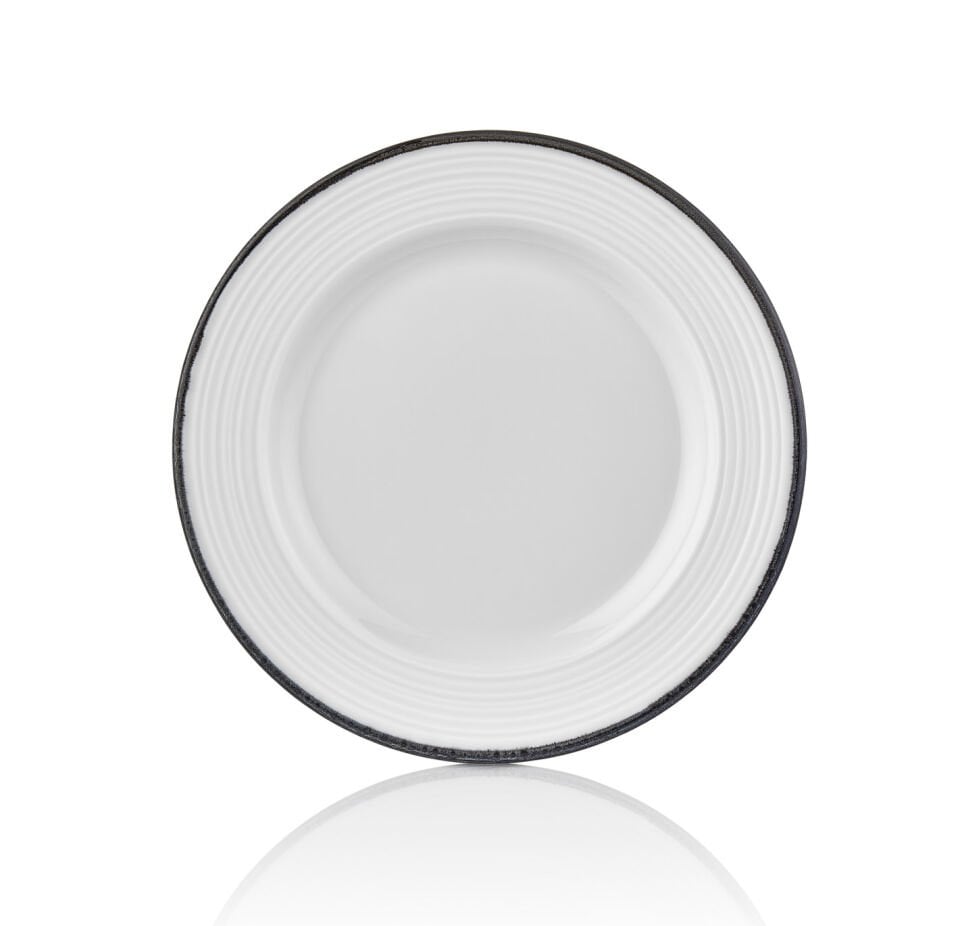 By Bone  Beyaz Gastro Düz Tabak 21 Cm