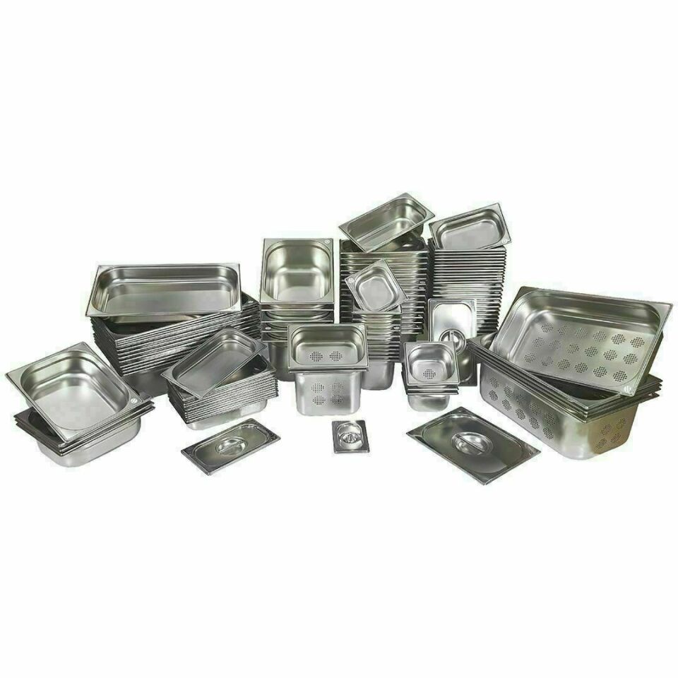 Delikli Gastronorm Küvet GN (2/3 40 MM)