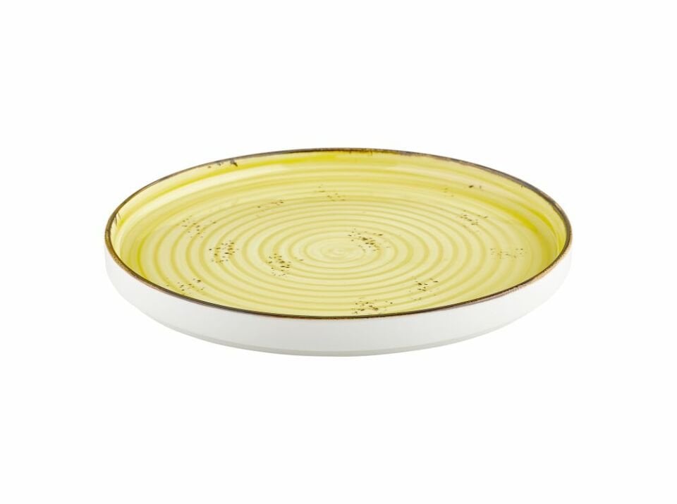 By Bone  Sun Helix Rölyefsiz Düz Tabak 19 Cm