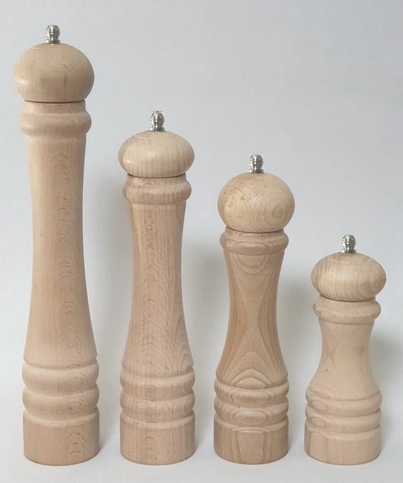 Karabiber Tuz Değirmeni 25 Cm Kahve