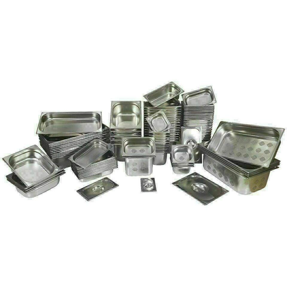 Delikli Gastronorm Küvet GN (1/4 150 MM)