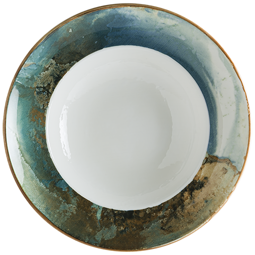 Futura Mid White Gourmet Çukur Tabak 27 cm 400 CC