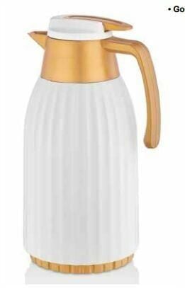 Caldo Beyaz Çelik Termos 1.5 Litre