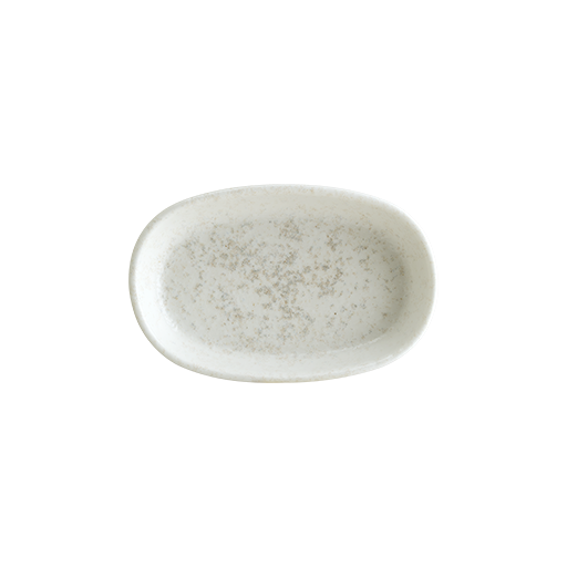 Lunar Beyaz Hygge Oval Servis 10 Cm