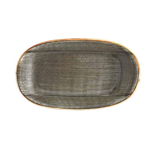 Space Gourmet Oval Kayık Tabak 15*8.5 Cm
