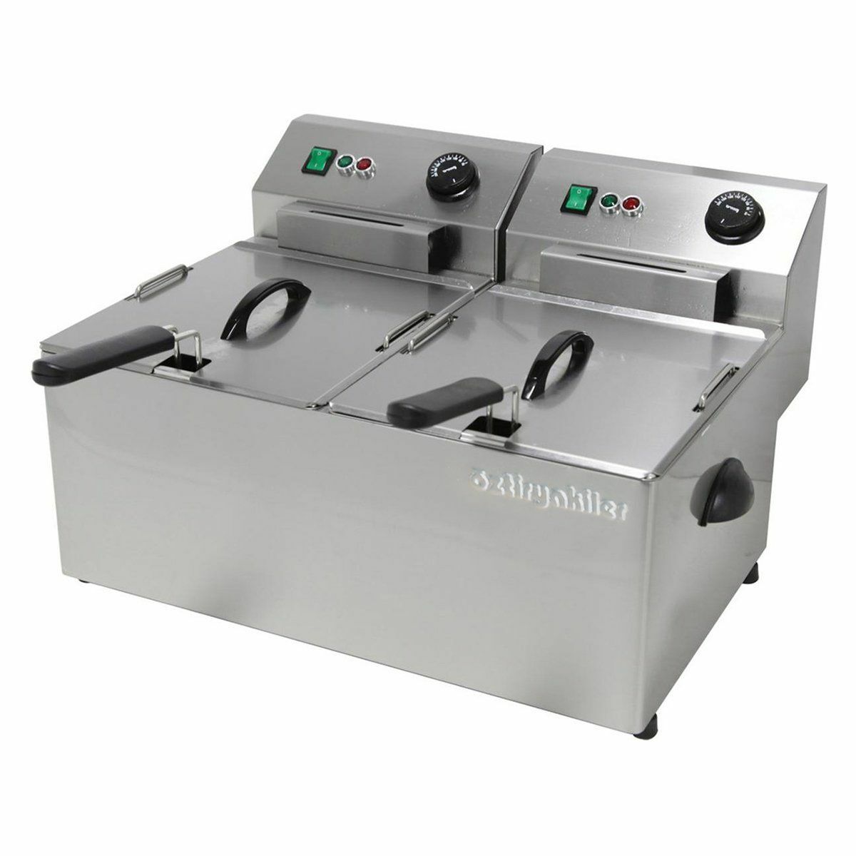 Öztiryakiler Fritöz Elektrikli 2*8 Lt 3+3 Kw EF8D