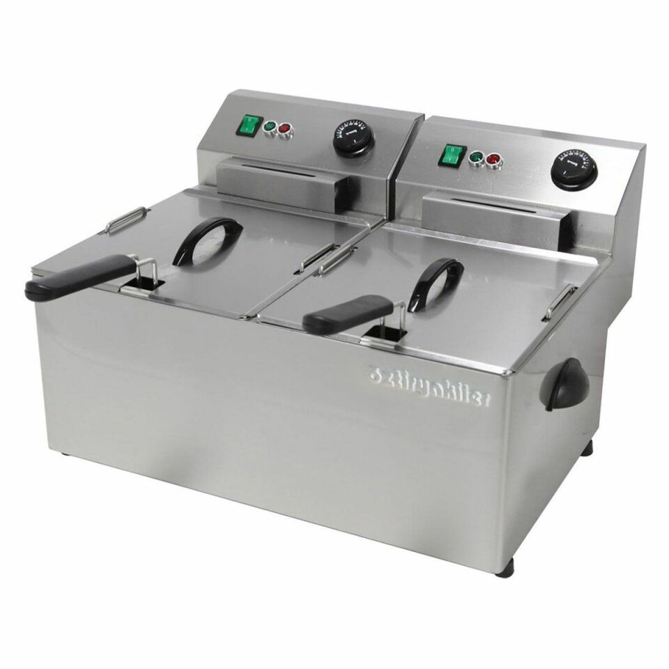 Öztiryakiler Fritöz Elektrikli 2*8 Lt 3+3 Kw EF8D