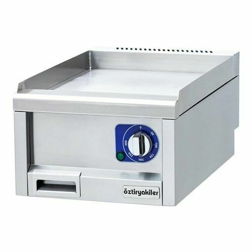 Öztiryakiler 600 Seri Elektrikli Set Üstü Oluklu Izgara 40*60*26 Cm