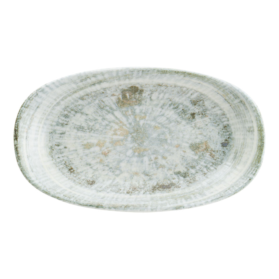 Odette Olive Gourmet Oval Kayık Tabak 19*11 Cm