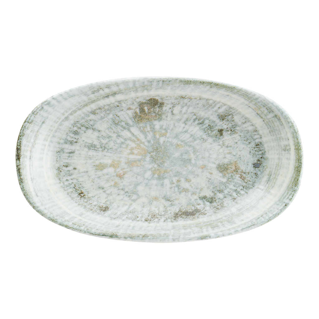 Odette Olive Gourmet Oval Kayık Tabak 24*14 Cm