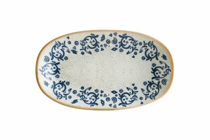 Viento Gourmet Oval Kayık Tabak 34*19 Cm