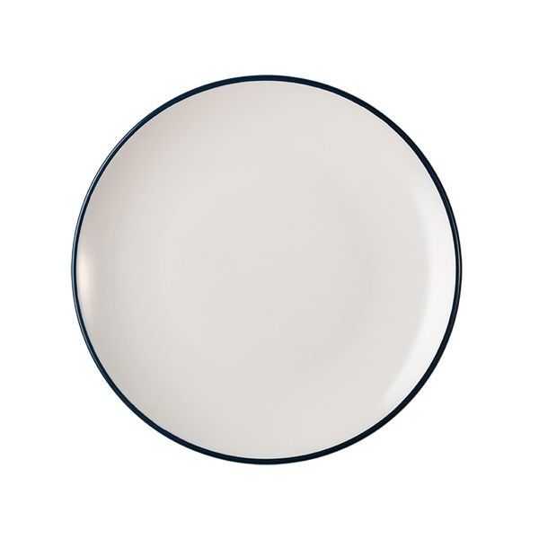 ID Fine Modest Navy Lona Düz Tabak 30 Cm