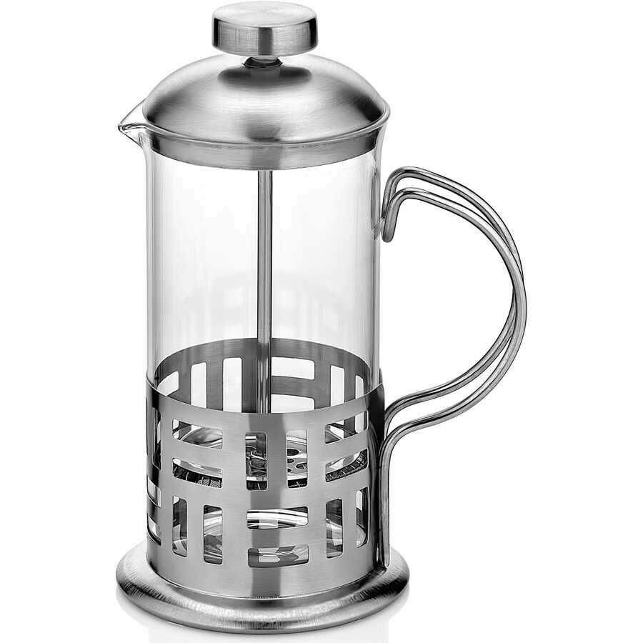 Biradlı Metal French Press GRV-B13