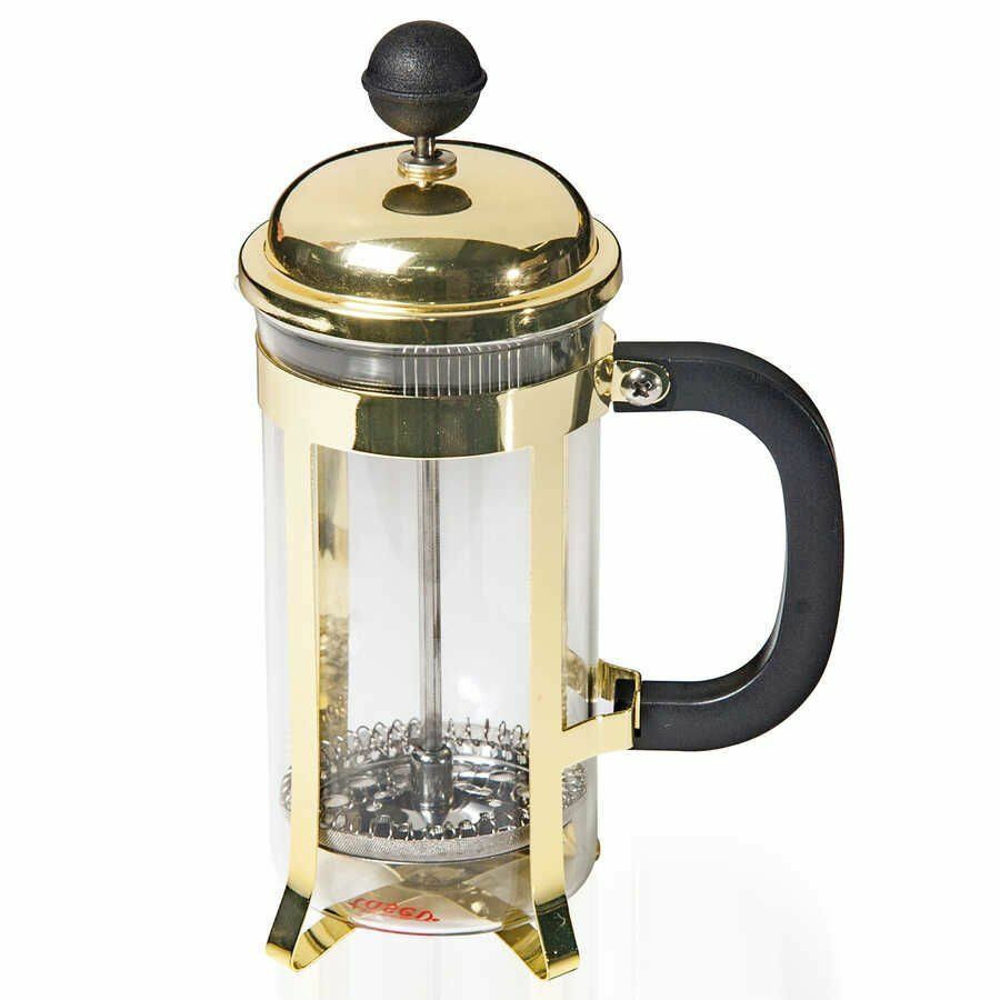 Biradlı Lüks French Press Altın GRV-D5Altın