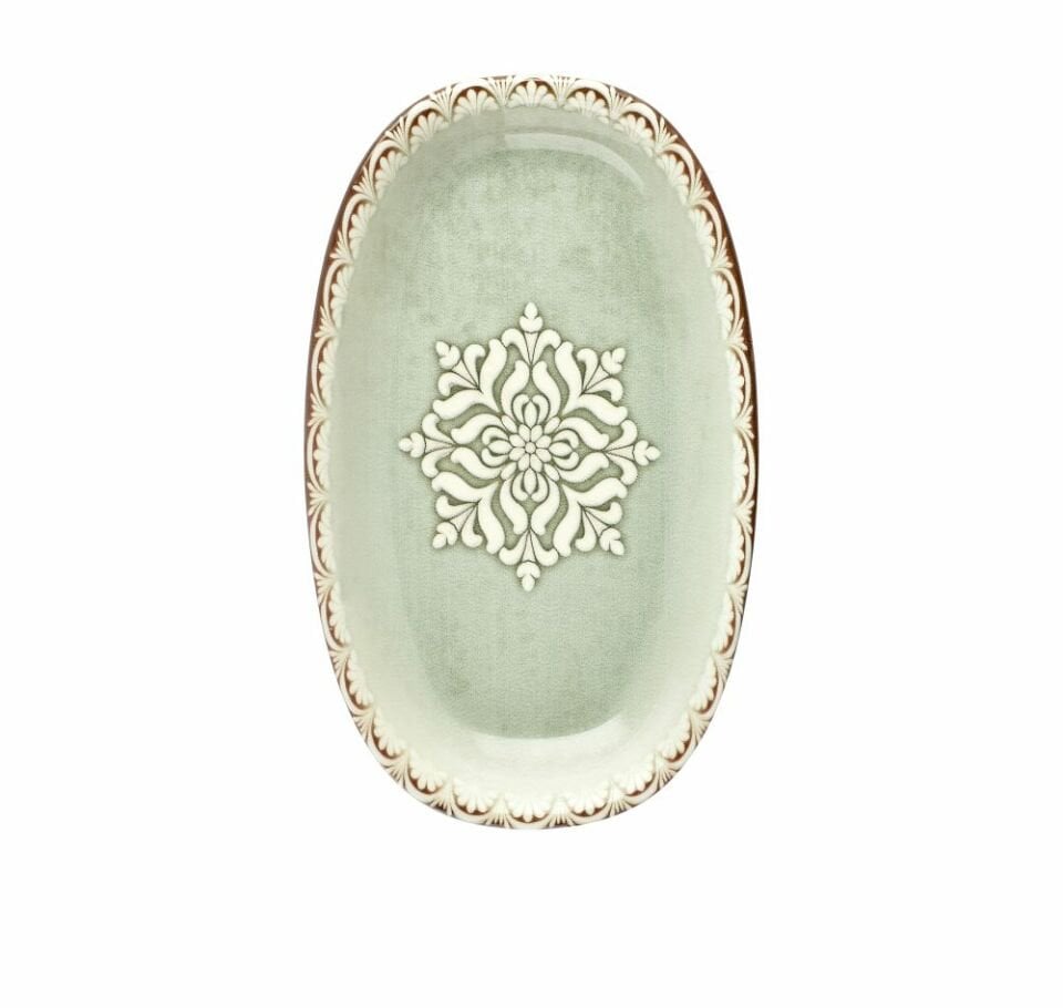 By Bone  Rome Zest  Oval Tabak 29 Cm