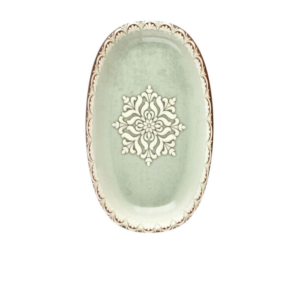 By Bone  Rome Zest  Oval Tabak 34 Cm