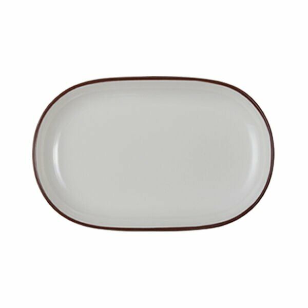 ID Fine Modest Brown Magnus Oval Kayık 18 Cm