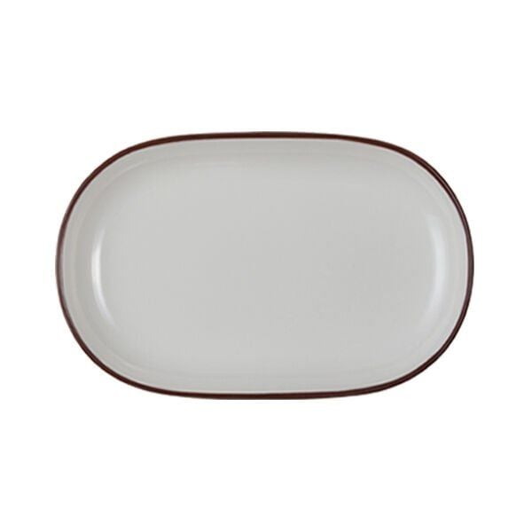 ID Fine Modest Brown Magnus Oval Kayık 33 Cm