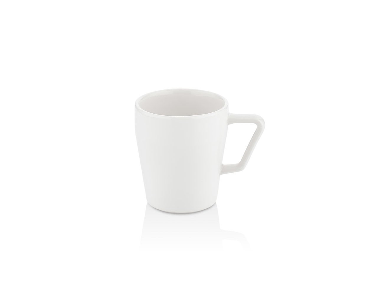 By Bone Whıte Smooth Mug Kupa 330 CC