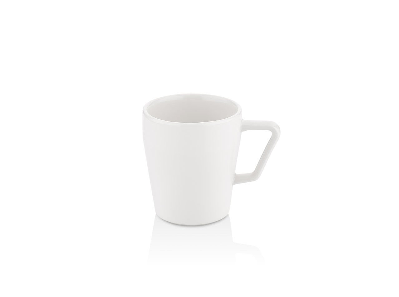By Bone Whıte Smooth Mug Kupa 330 CC