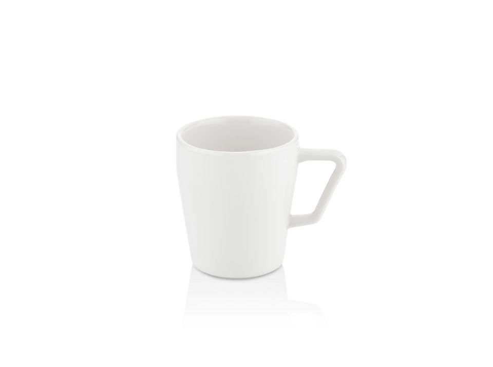 By Bone Whıte Smooth Mug Kupa 330 CC