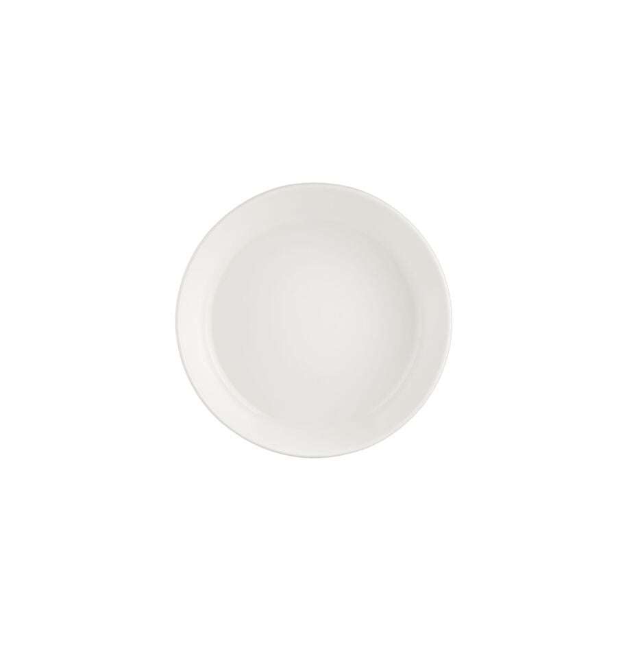 By Bone  Smooth Beyaz Çukur Tabak 10 Cm