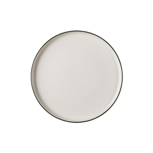 ID Fine Modest Green Stolt Düz Tabak 25,5 Cm