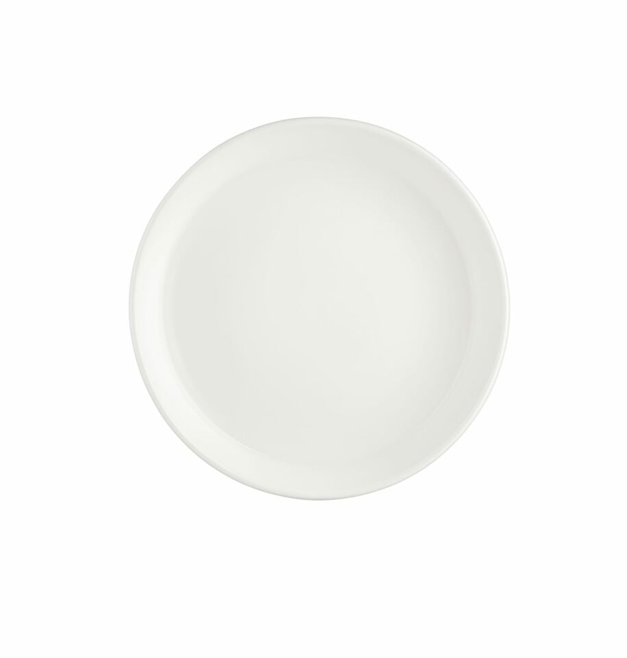 By Bone  Smooth Beyaz Çukur Tabak 25 Cm