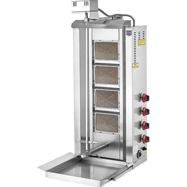 Remta Dört Radyanlı Üstten Motorlu Döner Ocağı (Gazlı)