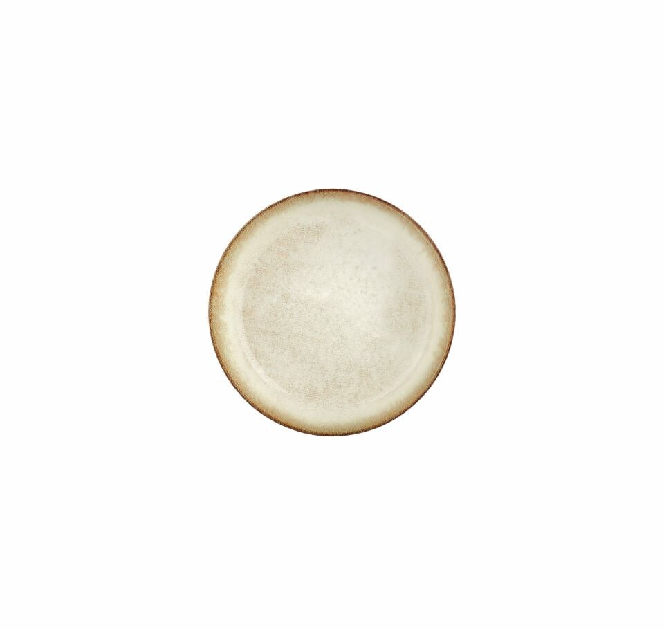 By Bone  Smooth Ambiance Yellow Çukur Tabak 10 Cm