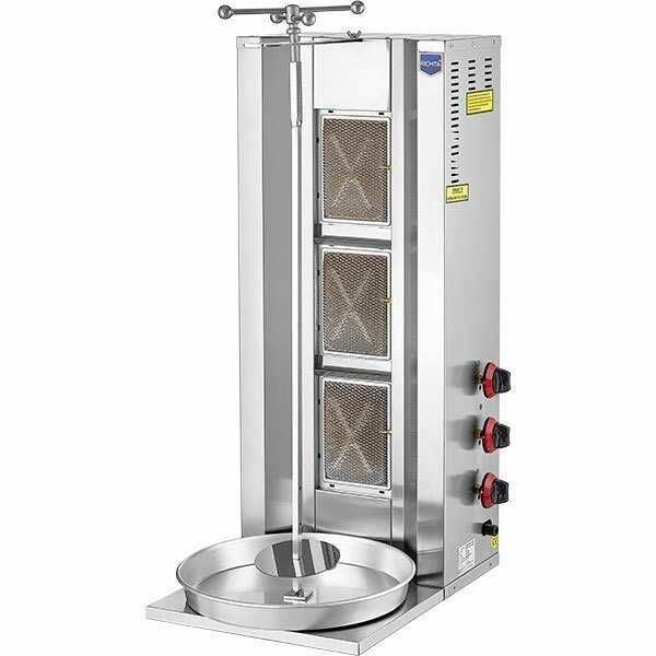 Remta Üç Radyanlı Döner Ocağı (Gazlı)