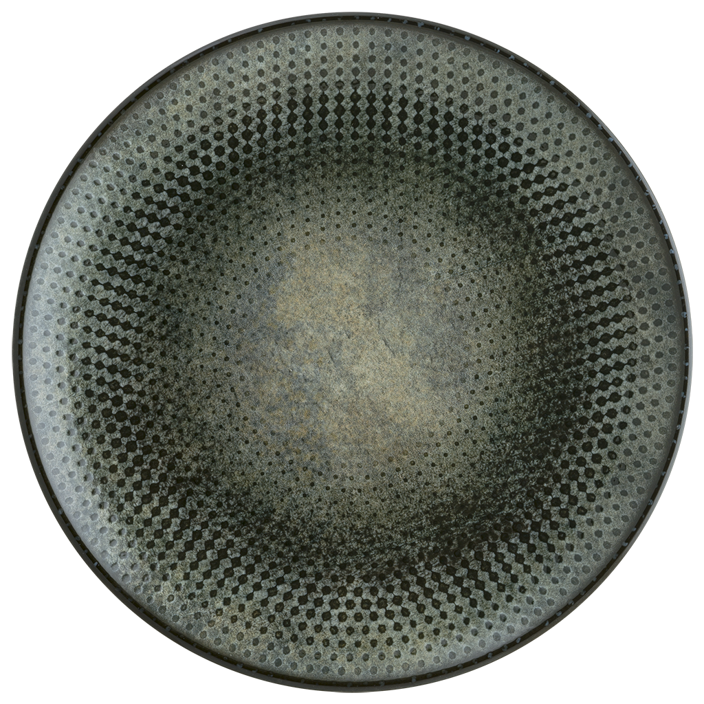 Lenta Olive Gourmet Düz Tabak 25 Cm