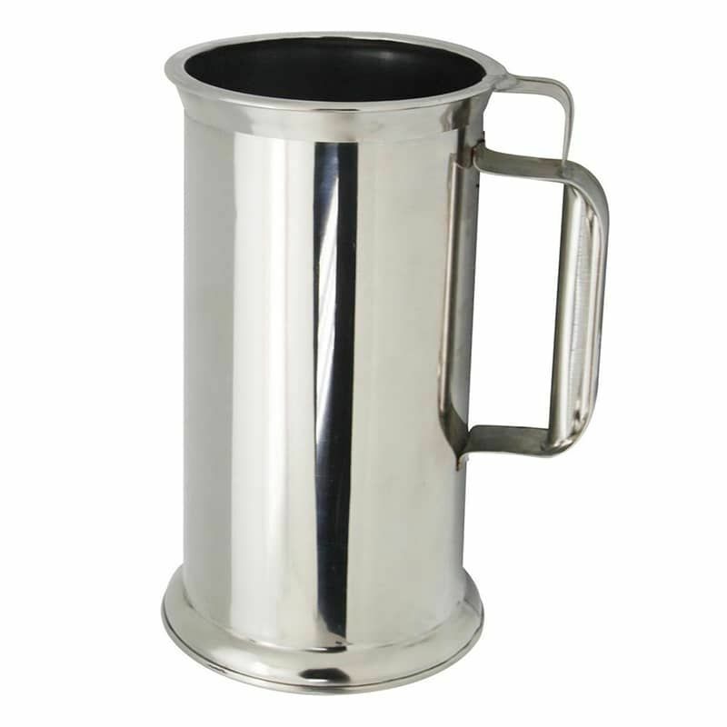 Öztiryakiler Çelik Ölçü Kabı 1 Litre