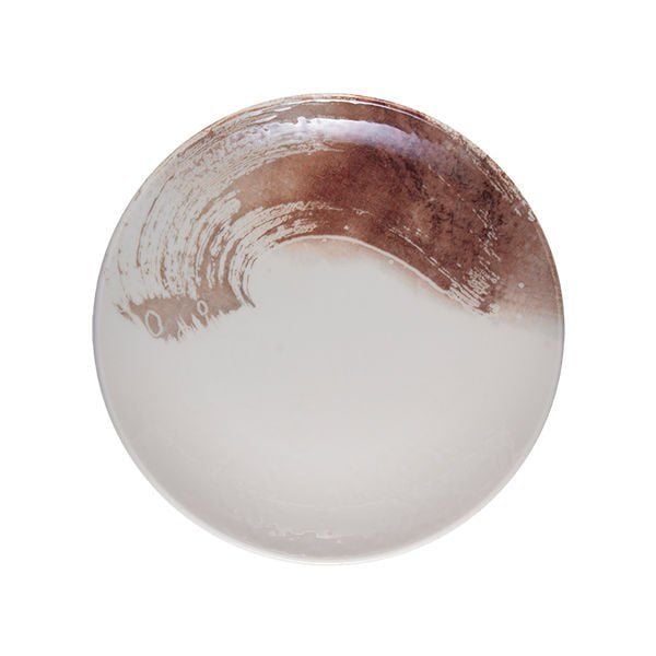 ID Fine Stroke Lona Düz Tabak 19 Cm