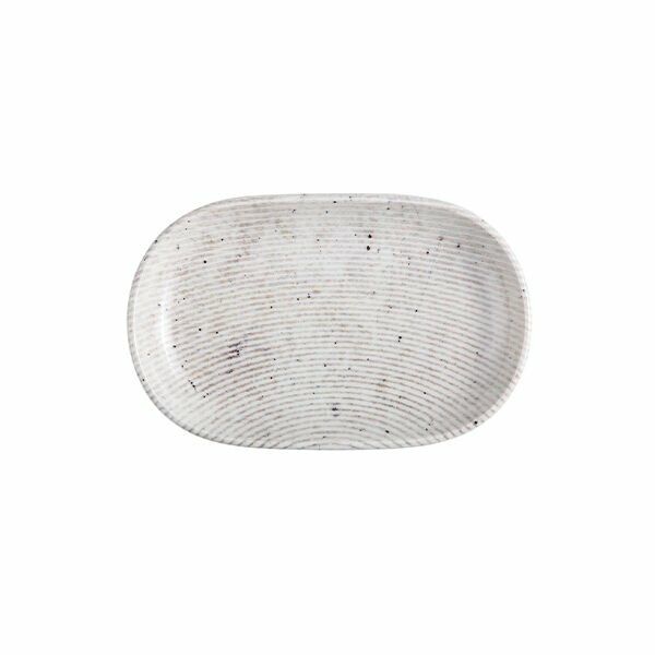 ID Fine Grigio Magnus Oval Kayık 18 Cm
