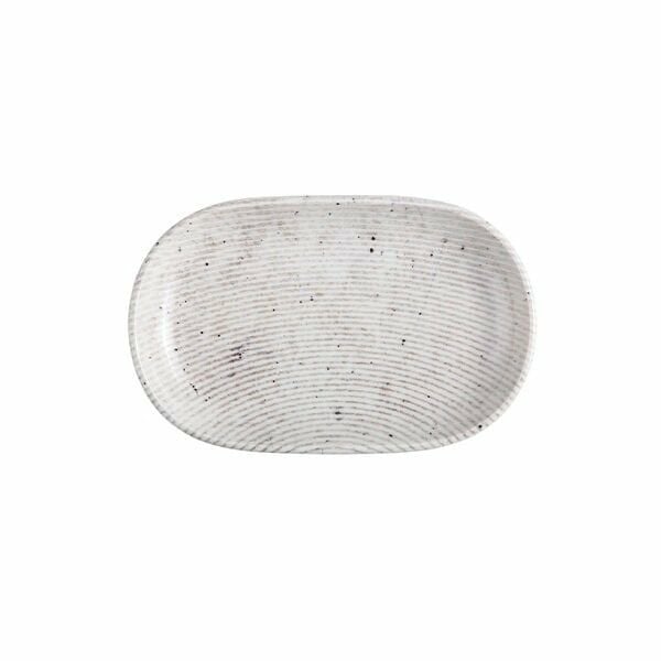 ID Fine Grigio Magnus Oval Kayık 23 Cm