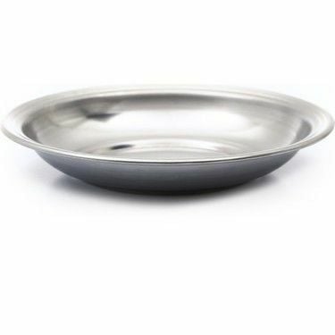 Çelik Ekonomik Yemek Tabağı 17 Cm (12 Adet)