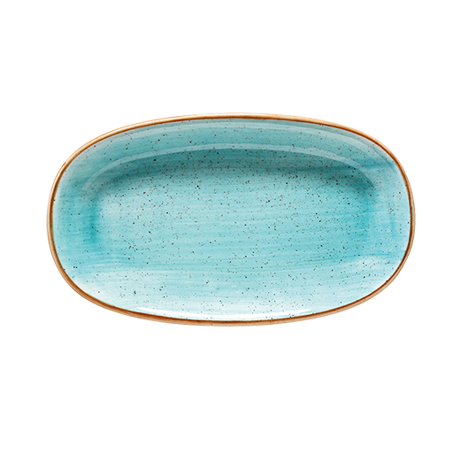 Aqua Gourmet Oval Kayık Tabak 24*14 Cm