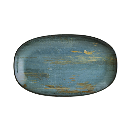 Madera Mint Gourmet Oval Kayık Tabak 19*11 Cm