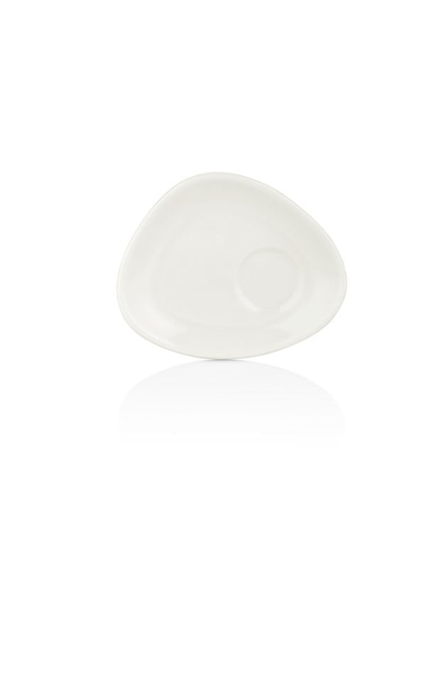 By Bone  White Zest Kahve Sunum Tabağı25*17 Cm