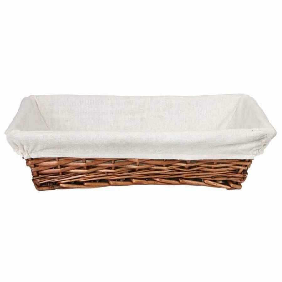 Hasır Dikdörtgen Açıkbüfe Sepeti 55 Cm