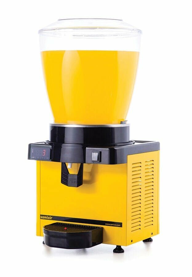 SAMIXIR Panoramik M22 Karıştırıcılı Soğuk İçecek Dispenseri 22 Litre