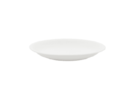 By Bone  Beyaz Zest 21 Cm Çukur Tabak 21 Cm