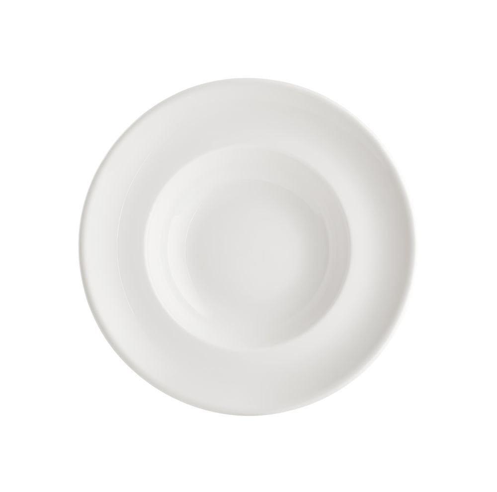 By Bone  Beyaz Zest Çukur Makarna Tabağı 25 Cm