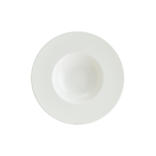 Iris White Banquet Çukur Tabak 28 Cm