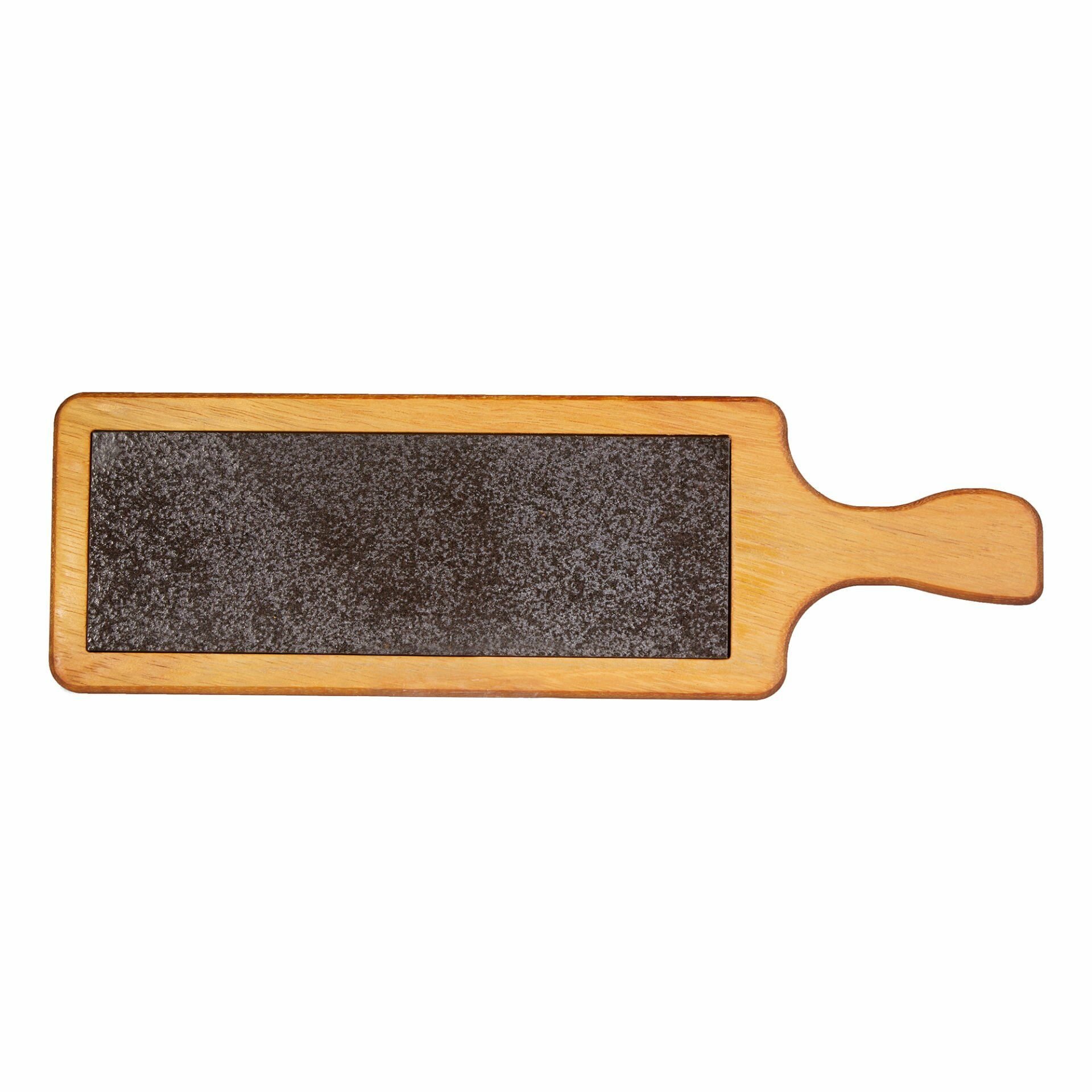 Bazalt Taşlı Steak Tahtası 45*14 Cm