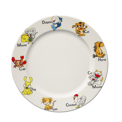 Kids Banquet Düz Tabak 23 Cm